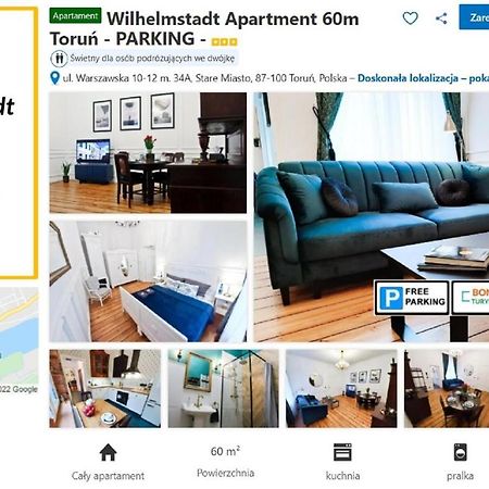 Wilhelmstadt Apartment 90M - Parking Stary Toruń المظهر الخارجي الصورة